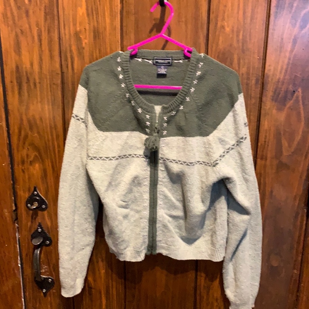 Winter wool sweater